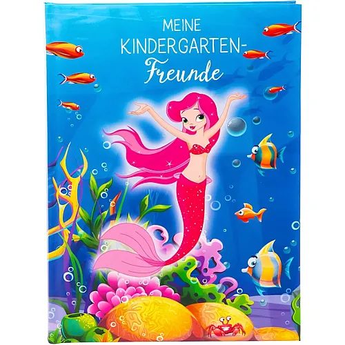 Goldbuch Freundschaftsbuch Meerjungfrau