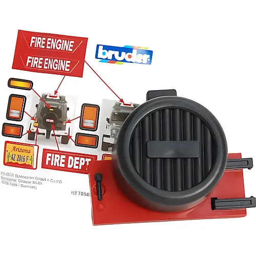 Jeep Wrangler Fire Department Tailgate