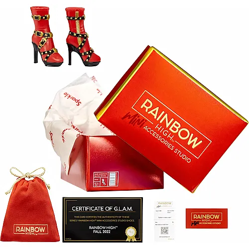 MGA Rainbow High Mini Accessories Studio Schuhe