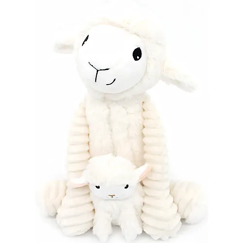 Olou das Mama-Schaf mit Baby - 24 cm