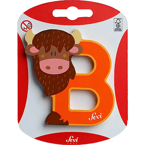 Sevi Buchstaben Tiere B - Bison