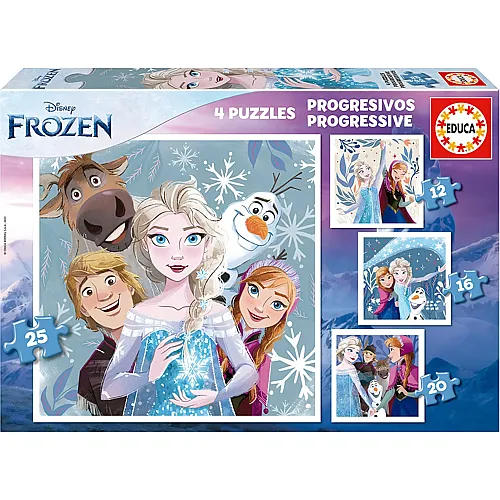 4in1 Die Eisk�nigin 12Teile