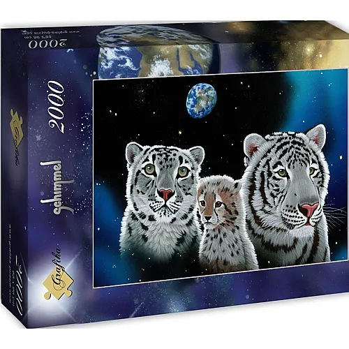 Grafika Puzzle Art Collection William Schimmel - Gentle Family - 2000 Teile