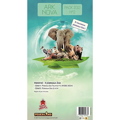 Super Meeple Ext. Ark Nova Pack Zoo No.2 (FR)