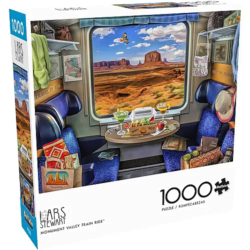 Lars Stewart - Mountain Valley Train Ride - 1000 Teile