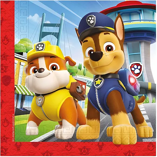 Papierservietten Rescue Heroes 20Teile