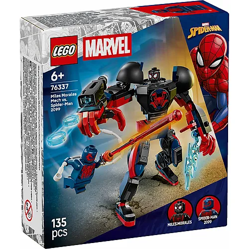 Miles Morales Mech vs. Spider-Man 2099 76337