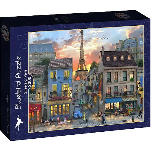 Bluebird Puzzle Streets of Paris - 2000 Teile