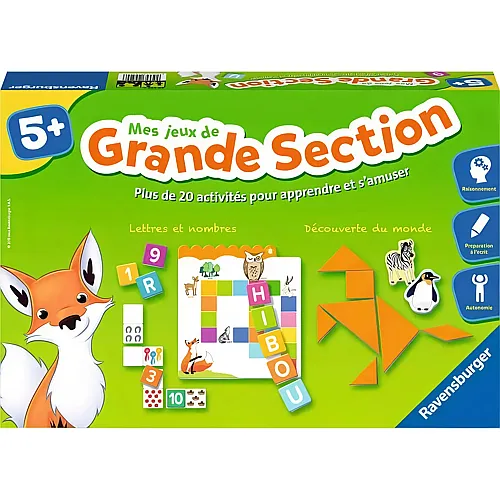 Ravensburger Spiele Mes jeux de grande section - Franz�sisch