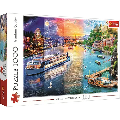 Trefl Puzzle Flusskreuzfahrt - 1000 Teile