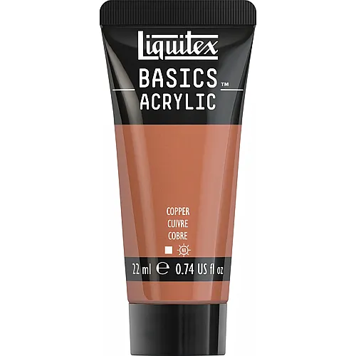 Liquitex Lqx Basics Acrylfarbe 22ml Tube Kupfer