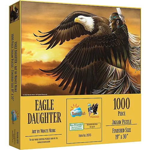 SunsOut Puzzle Eagle Daughter - 1000 Teile
