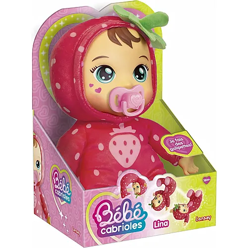 Lansay Mon Bebe Cabrioles Lina LA Fraise (FR)