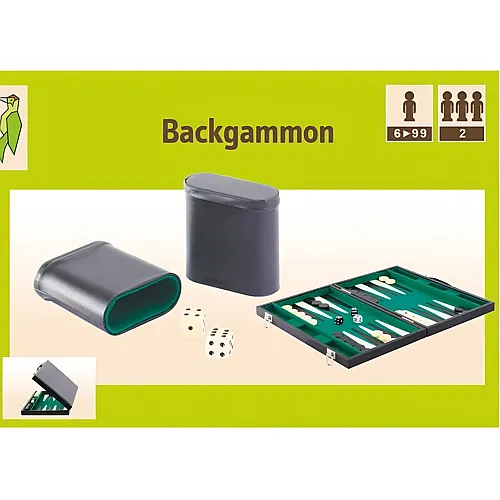 NG Backgammon Kunstleder 47x37cm