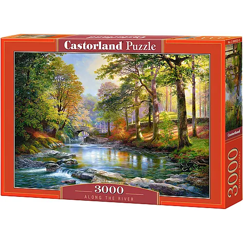 Castorland Puzzle Along the River - 3000 Teile