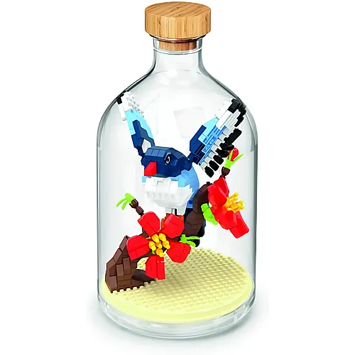 WiseHawk Bausatz mit Miniaturbl�cken zum BAU von Insekten und kleinen Tieren. Inklusive Methacrylat-Flasche zum Schutz der