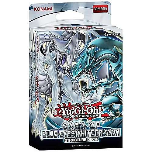 Konami Yu-Gi-Oh! Structure Deck: Saga Blue-Eyes White Dragon (EN)