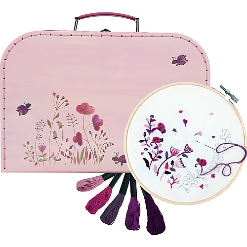 Egmont Stickerei Set Marienk�fer Im K�fferchen 29 X 20 X 10 Cm