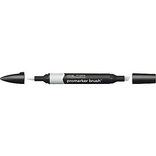 Winsor & Newton Promarker Brush mit 2 Spitzen Kalt Grau 3