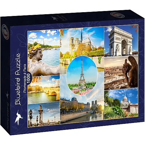 Bluebird Puzzle Promenade � Paris - 1000 Teile