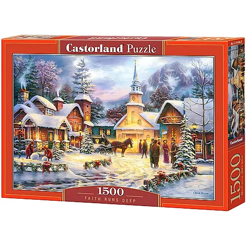 Castorland Puzzle Der Glaube ist tief - 1500 Teile