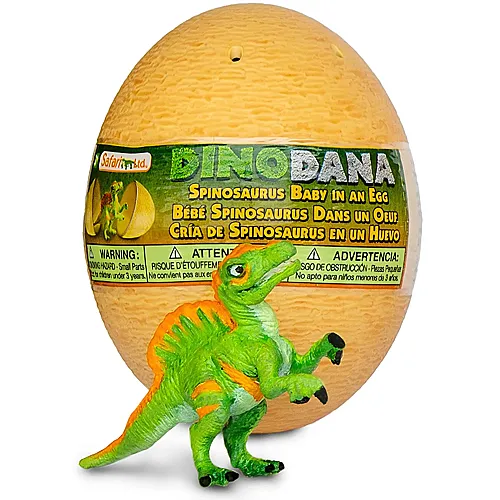 Safari Ltd. Dino Dana Spinosaurus Baby mit Ei