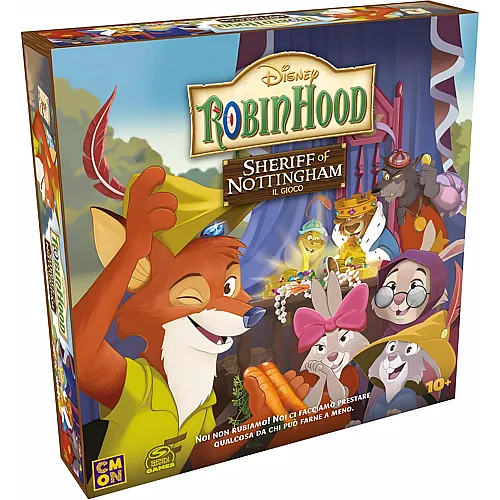 CMON Sheriff of Nottingham - Disney's Robin Hood - Italienisch