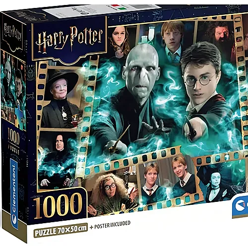 Clementoni Puzzle Harry Potter - 1000 Teile