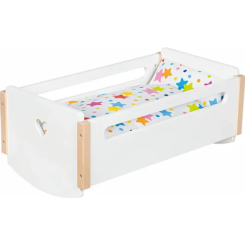 Goki Puppenwiege Herz 52.2 X 28.7 X 22 Cm