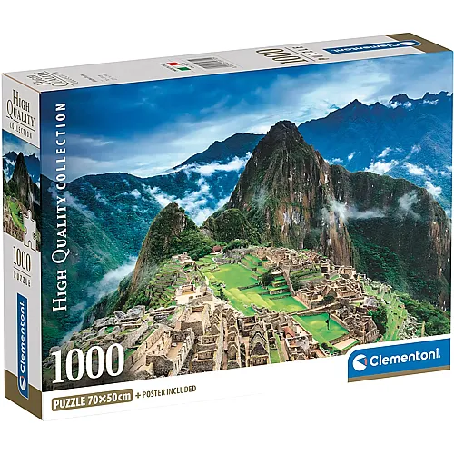 Clementoni Puzzle High Quality Collection Machu Picchu - 1000 Teile