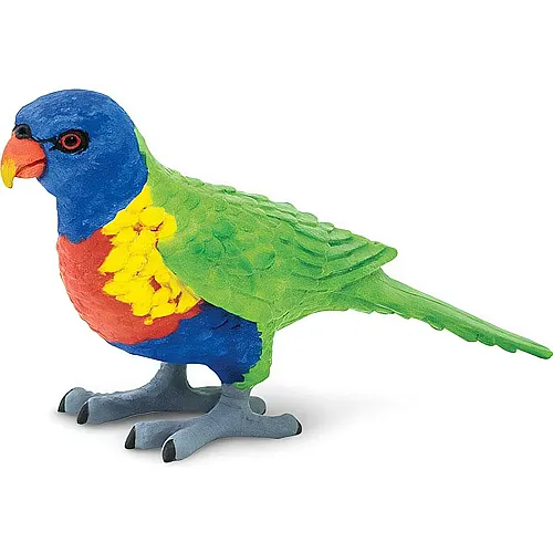 Safari Ltd. Wings of the World Regenbogen-Papagei