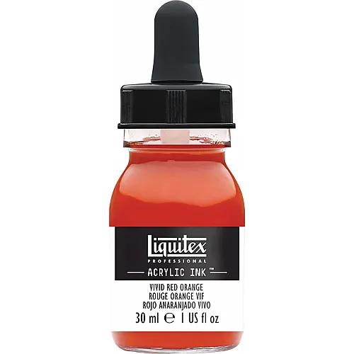 Liquitex Lqx Prof. Acrylic Ink 30ml Flasche Rotorange Leuchtend