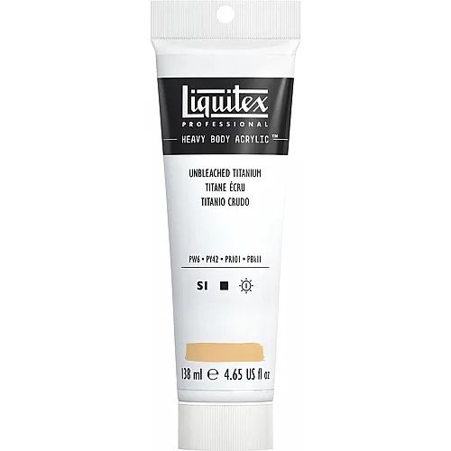 Liquitex Lqx Prof. Heavy Body Acrylfarbe 138ml Tube Ungebleichtes Tit