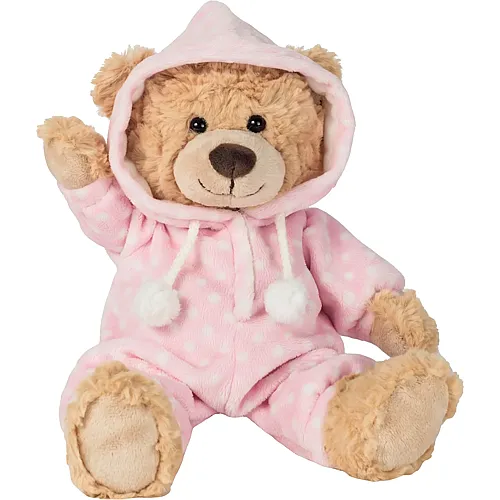 Schlafanzugb�r Rosa - 30 cm