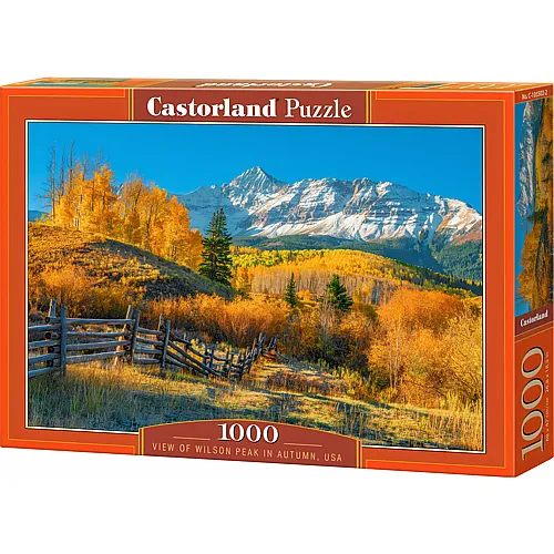 Castorland Puzzle View Of Wilson Peak In Autumn, USA - 1000 Teile
