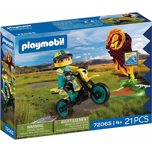 PLAYMOBIL Offroad Motorrad 72065