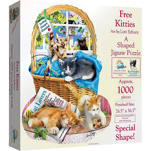 Free Kitties 1000Teile