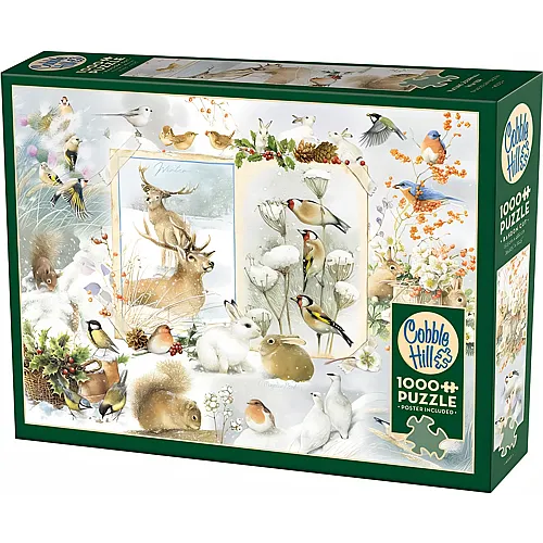 Cobble Hill Puzzle Nature Journal Winter - 1000 Teile