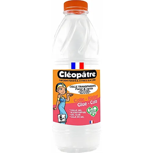 Cleopatre Colle Transparente � Transp. Papier- Und Bastelkleber Losung
