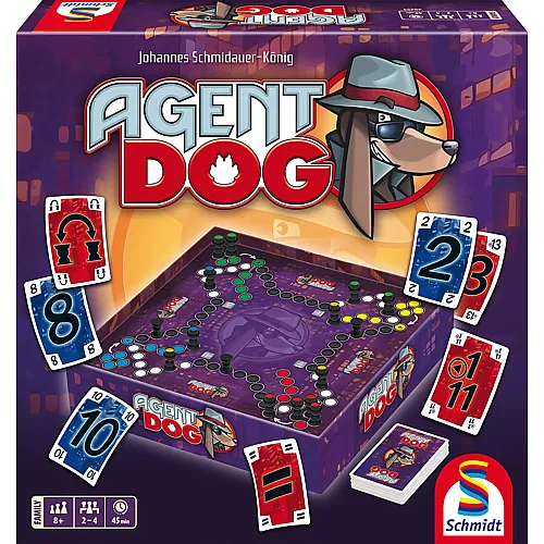 Schmidt Spiele Agent DOG - Mehrsprachig