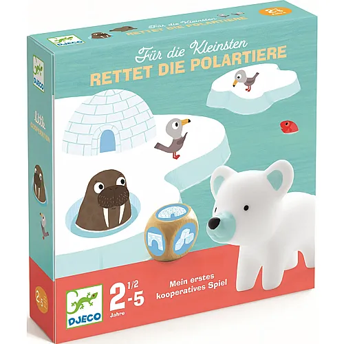 Djeco Spiele Rettet die Polartiere - Deutsch