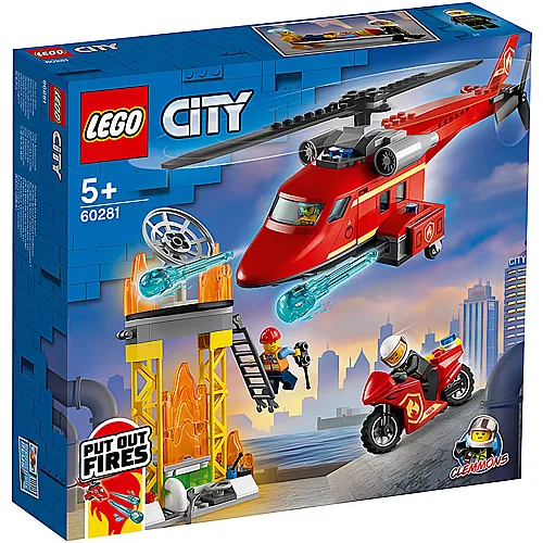 LEGO City Feuerwehr-Hubschrauber (60281)