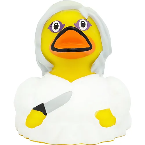 Lilalu Badeente Horror Frau