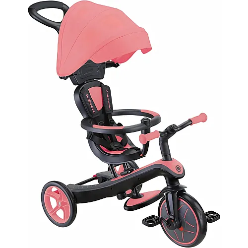 Globber Laufrad / Dreirad Trike Explorer 4 in 1 Pink