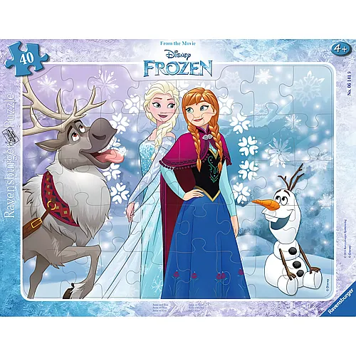 Ravensburger Puzzle Disney Frozen Anna und Elsa (40Teile)