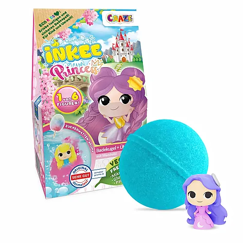 Prinzessin Badekugel mit Überraschungsfigur