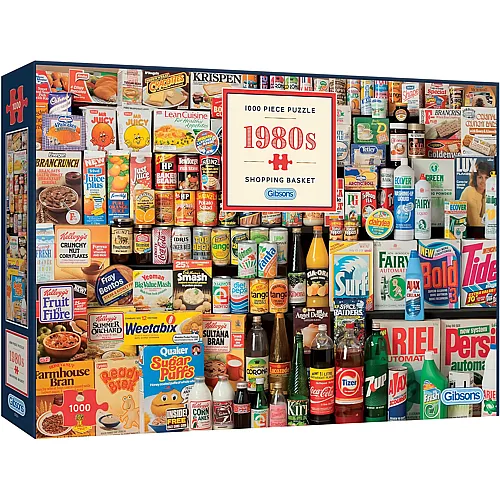Gibsons Puzzle 1980's Shopping - 1000 Teile