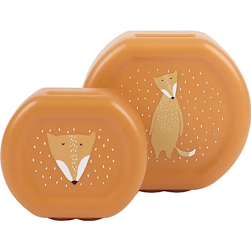 Trixie Mr. Fuchs 2er Set Snackbox mit Klickverschluss