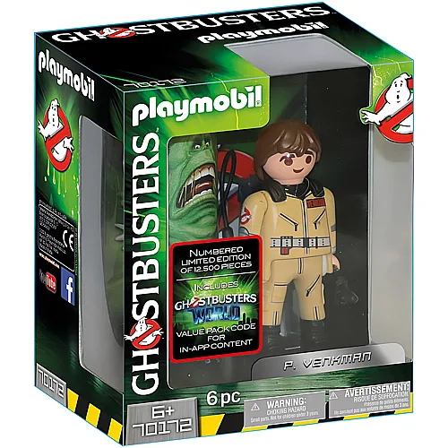 PLAYMOBIL Sammlerfigur Ghostbusters P. Venkman (70172)
