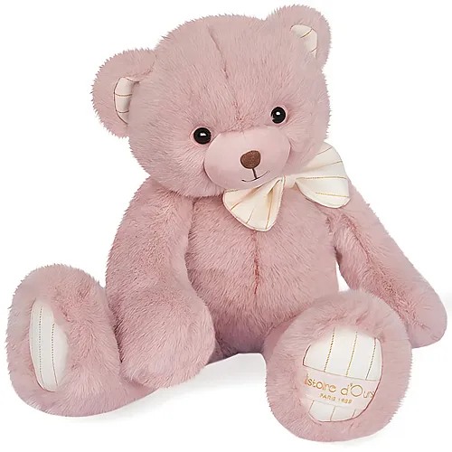 Doudou et Compagnie Preppy Chic B�r rosa - 30 cm